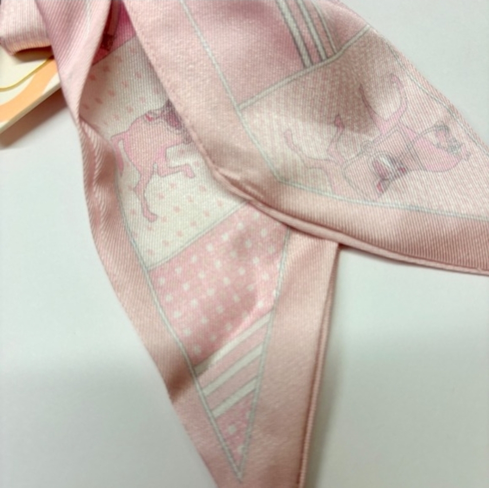 💕🔹️Piper K🔹️ Pink Horse Bag Charm Key Chain Hand Painted Glass Stone Tassel - Picture 4 of 4